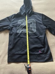 Men’s Nike Air Jordan Dominate Graphic 23 Elephant Hoodie. Size Large.
