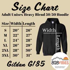 828 Vibes Bigfoot and Kayak Hoodie Gildan G185 Adult Heavy Blend 50/50