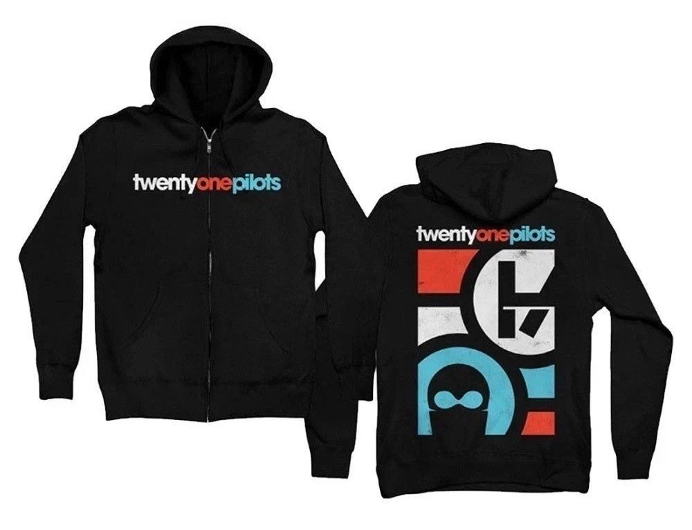 Twenty One Pilot 2025 Zip Up Hoodie Unisex All Size S-5XL