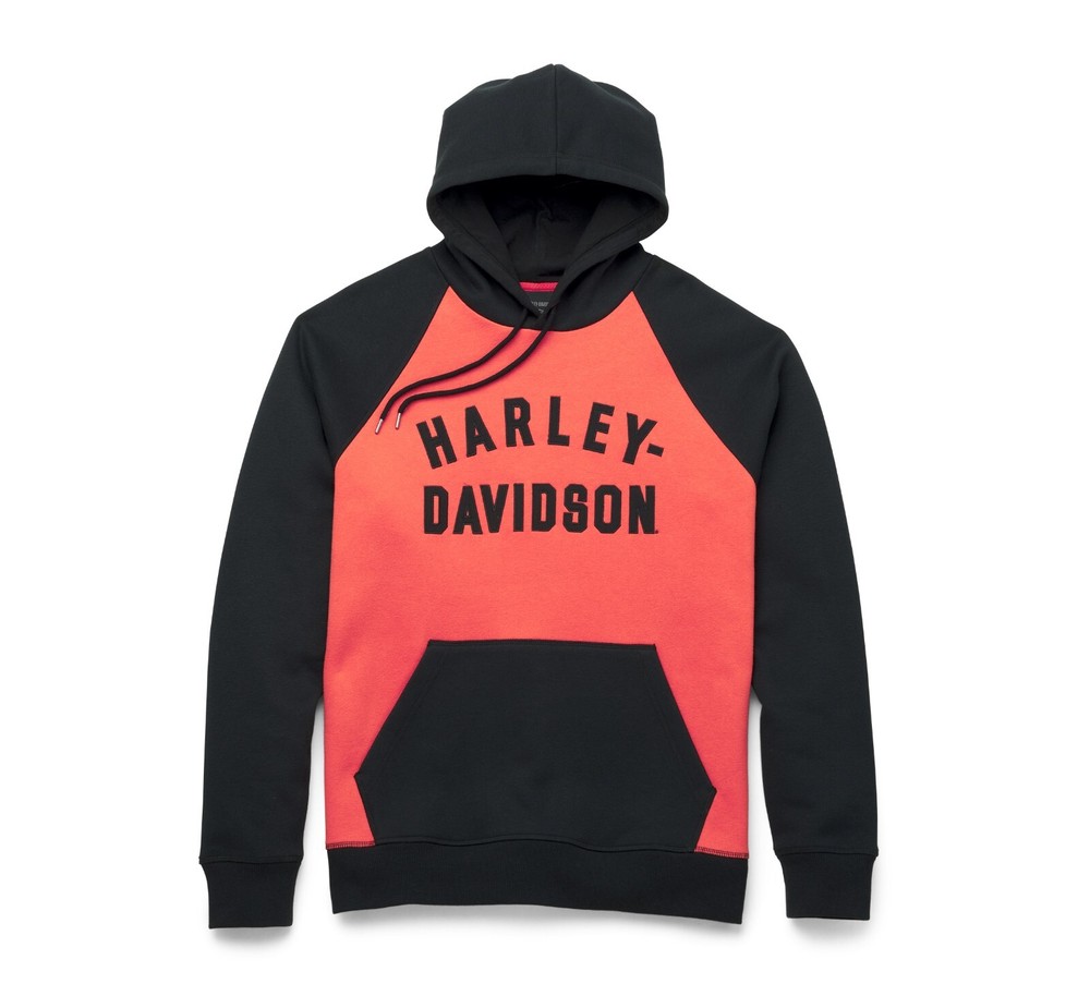 Harley-Davidson Men’s Classic Staple Raglan Hoodie – 96288-22VM