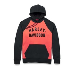 Harley-Davidson Men’s Classic Staple Raglan Hoodie – 96288-22VM