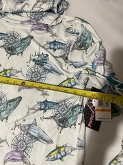 PSYCHO TUNA MEN’S NAVIGATION UV PROTECTION TACTICAL HOODIE SIZE S