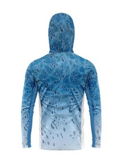 Fishing Hoodie T-shirts Men Long Sleeve Anti-Uv Sun Protection Hoodies Face Mask