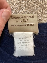 VTG Artisans Sweatshirt Adult Small Blue Leinie’s Leinenkugel Brewing Pullover
