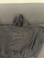 Balenciaga Dove Hoodie Washed Black Yeezy Gap Engineered, Size Medium