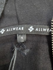 New Allwear Organic Half-Zip Hoodie Men’s US Size 4