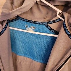 Under Armour Steph Curry SC Athletics Full Zip Hoodie Jacket Gray Navy Men’s M