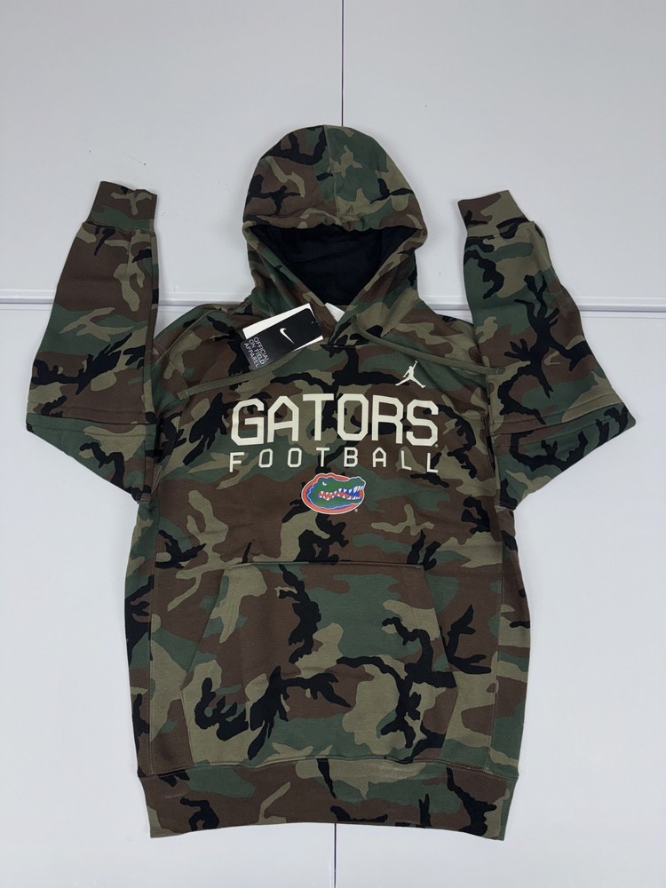 Jordan Florida Gators Football Camo Military Appreciation Hoodie Pick Size NWT