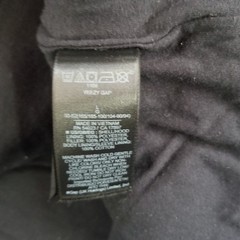 Yeezy Gap Hoodie Mens Large Black Polar Fleece Padded Kanye West Balenciaga Ye