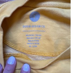 Duvin Design Co Sweatshirt Mens Yellow Excellent Another Day In Paradise SIZE L