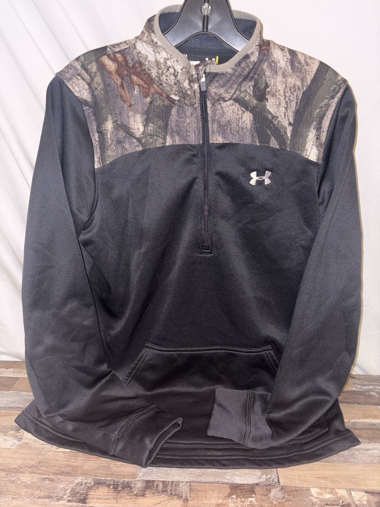 Under Armour Men’s x Realtree Edge Camo Pullover Size Medium Mossy Oak