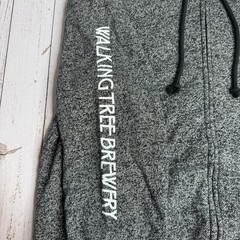 Walking Tree Brewery Full Zip Hoodie Vero Beach FL Stay Rooted Adult XL Gray