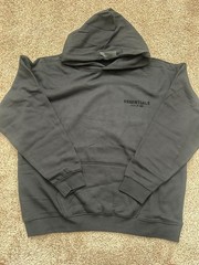 Fear of God Men’s Essentials Hoodie Stretch Limo Size Large