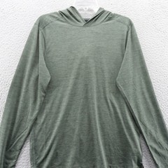 DSG Mens Movement Hoodie Green Long Sleeve Performance Shirt Small NEW