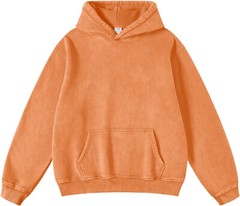 Mens Pullover Oversized Hoodie Cotton Hooded Sweatshirt Heavyweight Hoodie