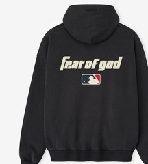 Authentic Fear of God Essentials x MLB Hoodie IN HAND XL Black