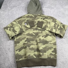 Champion Hoodie Mens Medium Camo BDU Woodland Pullover Sweatshirt