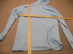 SPYDER PROW Size L Mens Blue Breathable Lightweight Running Athletic Hoodie 576