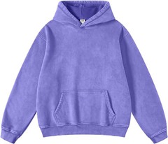 Mens Pullover Oversized Hoodie Cotton Hooded Sweatshirt Heavyweight Hoodie