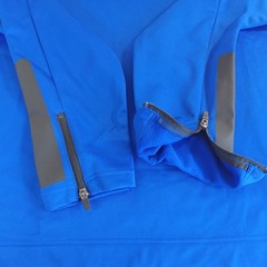 Sports Illustrated Men’s XL Blue Crew Neck Activewear Sweatshirt Zip Cuffs