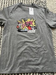 NWT Men’s AIR JORDAN Off Court Dunk T-SHIRT Grey FZ1939-091 Sz M-XL $38