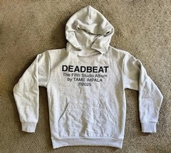 (Ash grey color) Deadbeat US Tour 2025 Graphic Hoodie Multiple Sizes Popular