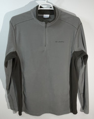 Columbia 1/4 Zip Sweatshirt Men’s Extra Large Gray