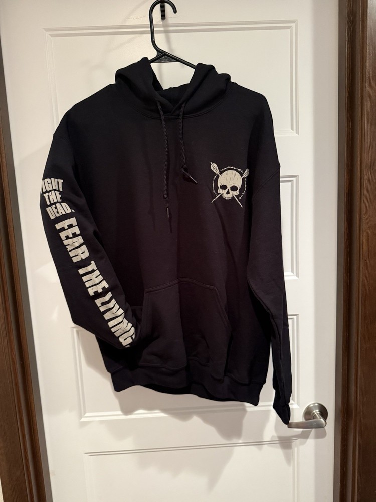 The Walking Dead supply drop hoodie – wings, fight the dead fear the living