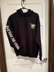 The Walking Dead supply drop hoodie – wings, fight the dead fear the living