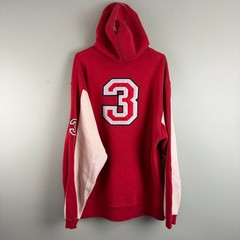 Y2K Outkast Clothing Sweatshirt Hoodie Red White Rap Hip Hop Mens Sz XL Logo