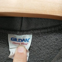 Gildan Heavy Blend Men’s November 188 Pullover Hoodie Gray Large Military