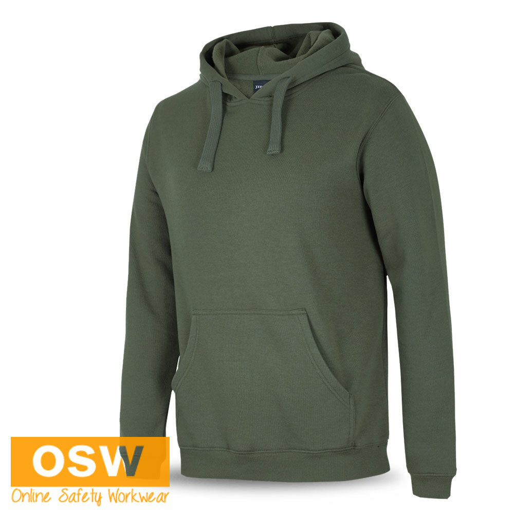BN Unisex Adults Urban Fit Pop Over Casual Warm Hoodie – Army Green XXS~5XL