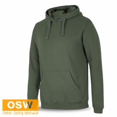 BN Unisex Adults Urban Fit Pop Over Casual Warm Hoodie – Army Green XXS~5XL