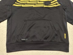 NIKE Livestrong Zip Hoodie Youth Teens XL Cycling 21×23 Black Y2K Armstrong