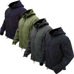 Tactical Recon Fleece Jacket Army Hoodie Security Police Hoody Combat Full Zip