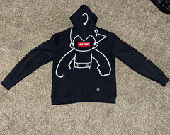 Southpole x Astro Boy Men’s Black Graphic Fleece Pullover Hoodie Pockets XXL