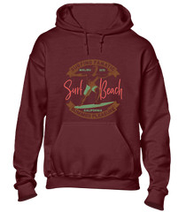 SURFING FANATIC HOODY HOODIE COOL SURFER DESIGN SUMMER HOLIDAY CLOTHING TOP