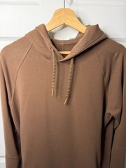 Lululemon Men’s Large Dark Mocha Brown City Sweat Pullover Hoodie
