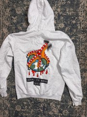 Kublai Khan TX Men’s Gray Pullover Hoodie M “Loyal To None” 2022 TOUR MERCH