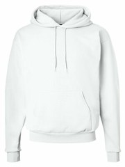 Hanes ComfortBlend EcoSmart Pullover Hoodie Sweatshirt! – White – Large!