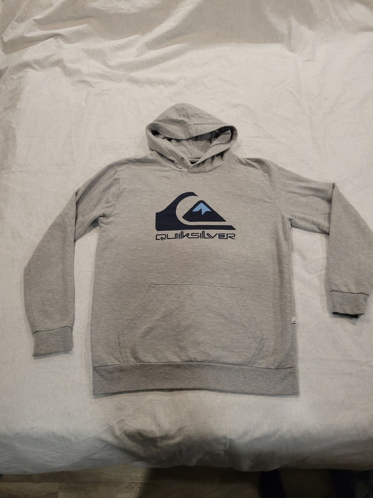 Quiksilver Mens Gray Hoody