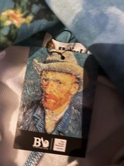 A Bathing Ape x Van Gogh Museum Almond Blossom Shark Full Zip Hoodie