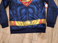 Superman DC Comics Mens Unisex Hoodie Sweatshirt Sublimation Classic Halloween