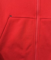 Nike Tech Fleece Full Zip Hooded Jacket Old Season Red Mens Large L VGC
