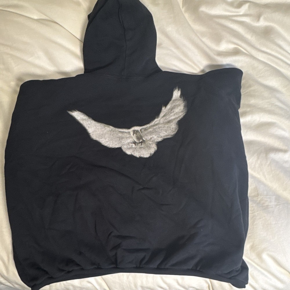 Yeezy Gap Engineered by Balenciaga Dove Hoodie Black Medium Unreleased*