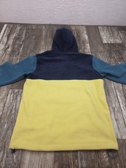 Massive Outdoor Hoodie Mens Small Colorful Pullover Blue Yellow