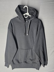 Pro Club Pullover Sweater Mens Large Black Heavy Weight Hoodie Kangaroo Pockets