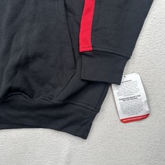 Holloway Men’s Renegade Hooded Sweatshirt Size XXS Red Black