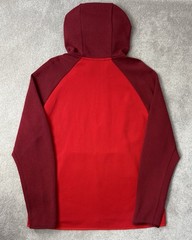 Nike Tech Fleece Full Zip Hooded Jacket Old Season Red Mens Large L VGC