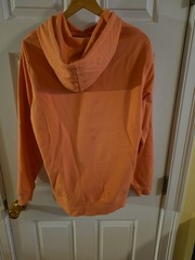 CUTS Brand Mens/Womens Size. M Split Hem Pullover Sweatshirt Hoodie, Coral